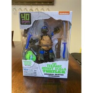 Teenage Mutant Ninja Turtles ( Action Figure Original Sketch Leonardo)NEW
